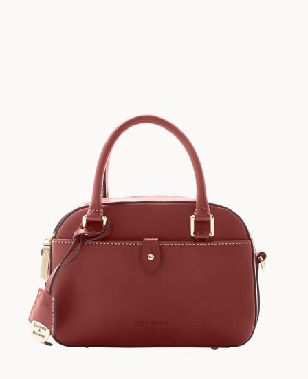 Dooney Alto Small Shana Burgundy ID-Jq1yun3y - Click Image to Close