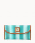 Dooney Seaview Continental Clutch Sea Foam ID-UyLchPL0