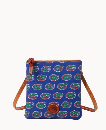 Dooney Collegiate University of Florida Small North South Top Zip Crossbody University of Florid ID-l5QViMNw - Click Image to Close