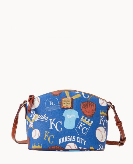 Dooney MLB Royals Suki Crossbody Royals ID-U0woW8yh - Click Image to Close