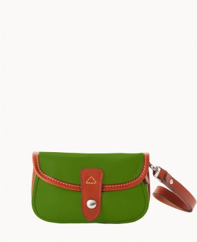 Dooney Oncour Elba Flap Wristlet Apple Green ID-GEgGavvt