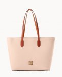 Dooney Pebble Grain Large Tote Blush ID-dZuKb9FV