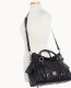 Dooney Ostrich Large Satchel Black ID-iyBfhP6A