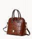 Dooney Denison Satchel Cognac ID-hBXZAT8R