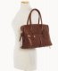 Dooney Florentine Medium East West Satchel Chestnut ID-R3mHozjw