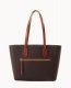 Dooney Pebble Grain Tote With Medium Wristlet Brown Tmoro ID-qhnjl9qM