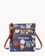 Dooney MLB Rays Triple Zip Crossbody Rays ID-Sey922hl