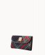 Dooney Tartan Continental Clutch Black ID-UUvWsgWs