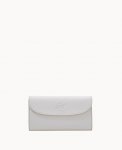 Dooney Henrys Continental Clutch White ID-JiwpdwGN