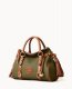 Dooney All Weather Leather 3.0 Satchel 30 Green ID-OdbFjDpF