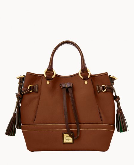 Dooney Florentine Buckley Bag Chestnut ID-fDHhjAEB - Click Image to Close