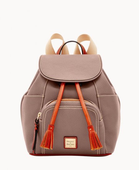 Dooney Pebble Grain Medium Murphy Backpack Elephant ID-pX3eSXgn - Click Image to Close