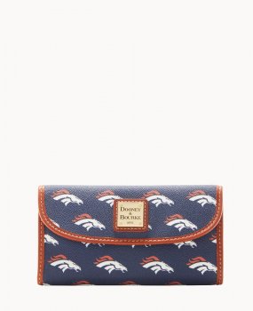 Dooney NFL Broncos Continental Clutch BRONCOS ID-vOBhdbk5