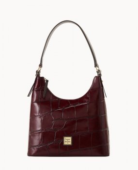 Dooney Denison Hobo Bordeaux ID-PJE7q9Ra