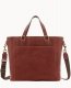 Dooney Florentine Newport Tote Chestnut ID-XhfK99r9