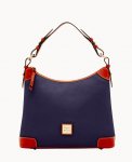 Dooney Pebble Grain Hobo Midnight Blue ID-PDk3E1bJ