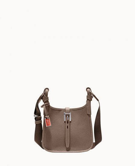 Dooney Henrys Small Crossbody Taupe ID-NxJ34CrI - Click Image to Close