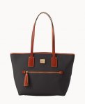 Dooney Pebble Grain Small Tote Black ID-TblOLJ4o