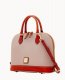 Dooney Pebble Grain Zip Zip Satchel Oyster ID-KnXhTAML