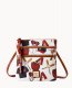 Dooney MLB Diamondbacks N S Triple Zip Crossbody DIAMONDBACKS ID-TeyLBXUh