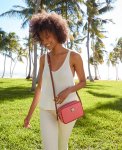 Dooney Pebble Grain Camera Crossbody Red ID-PrtSSGLj