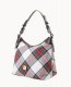 Dooney Tartan Large Erica White ID-BZFR6s2s