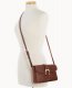 Dooney Saffiano Kyra Crossbody Amber ID-qQMs3SIW