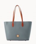 Dooney Pebble Grain Large Tote Slate ID-wf4fLlWk