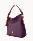 Dooney Ostrich Twist Strap Hobo Plum Wine ID-rbTAhOCB