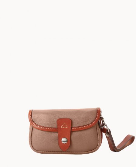 Dooney Oncour Twist Flap Wristlet Mushroom ID-GDKP4QOe - Click Image to Close