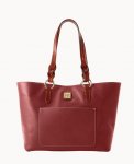 Dooney Pebble Grain Tammy Tote Wine ID-RD2TZHn8