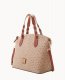 Dooney Ostrich Celeste Satchel Light Taupe ID-7oI56iHM