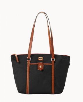 Dooney Wayfarer Zip Tote Black ID-CSZowXCk