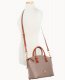 Dooney Pebble Grain Domed Satchel Taupe ID-9gc2I4pC