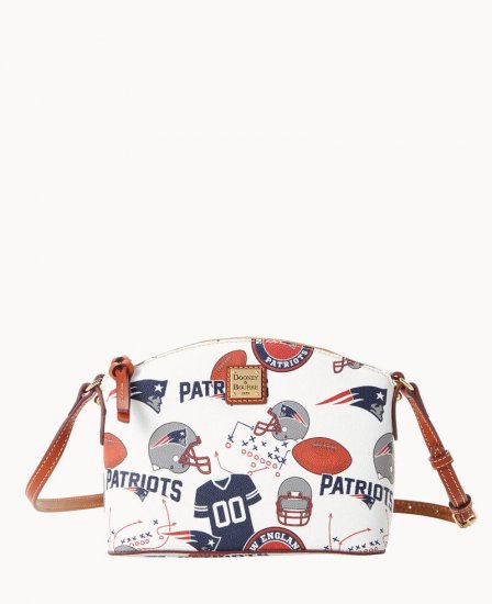 Dooney NFL Patriots Suki Crossbody PATRIOTS ID-nF3Y6qQU - Click Image to Close