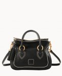 Dooney Florentine Small Satchel Black ID-DVuRvFmu