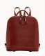 Dooney Florentine Zip Pod Backpack Chestnut ID-BxD7uB5v