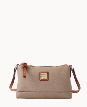 Dooney Pebble Grain Izzy Bag Taupe ID-3nYzrRoM