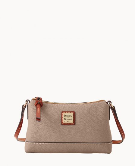 Dooney Pebble Grain Izzy Bag Taupe ID-3nYzrRoM - Click Image to Close