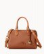 Dooney All Weather Leather 3.0 Barrel Satchel 28 Caramel ID-XK9fsP0m