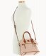 Dooney Pebble Grain Domed Satchel Blush ID-OMym73nP