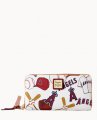 Dooney MLB Angels Large Zip Around Wristlet ANGELS ID-Mm5ssvO4