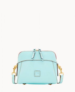 Dooney Florentine Cameron Crossbody Pale Blue ID-3KFwpKJe