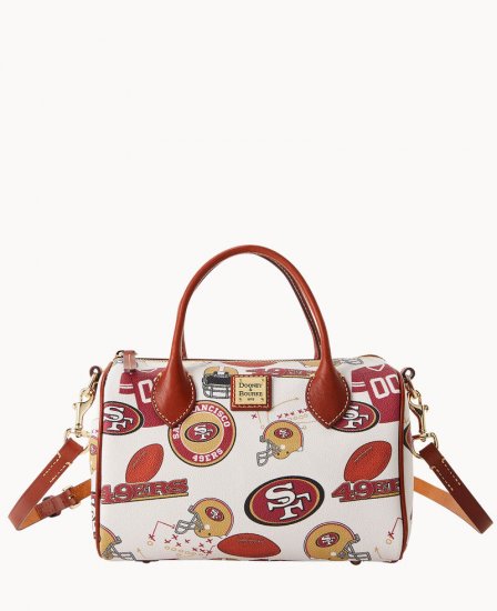 Dooney NFL 49ERS Barrel Satchel 49ERS ID-iieJKWxo - Click Image to Close