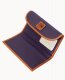 Dooney Pebble Grain Continental Clutch Plum Wine ID-PxrOSTzV