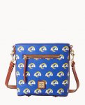 Dooney NFL Rams Small Zip Crossbody RAMS ID-dxQue2ZA