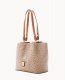 Dooney Ostrich Small Flynn Light Taupe ID-BQc7fdKI