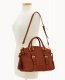 Dooney Florentine Bristol Satchel Chestnut ID-7kNQ5N1u