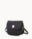 Dooney Pebble Grain Saddle Bag Black Black ID-NNFxefQs