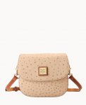 Dooney Ostrich Saddle Bag Sand ID-ldTBKJhf